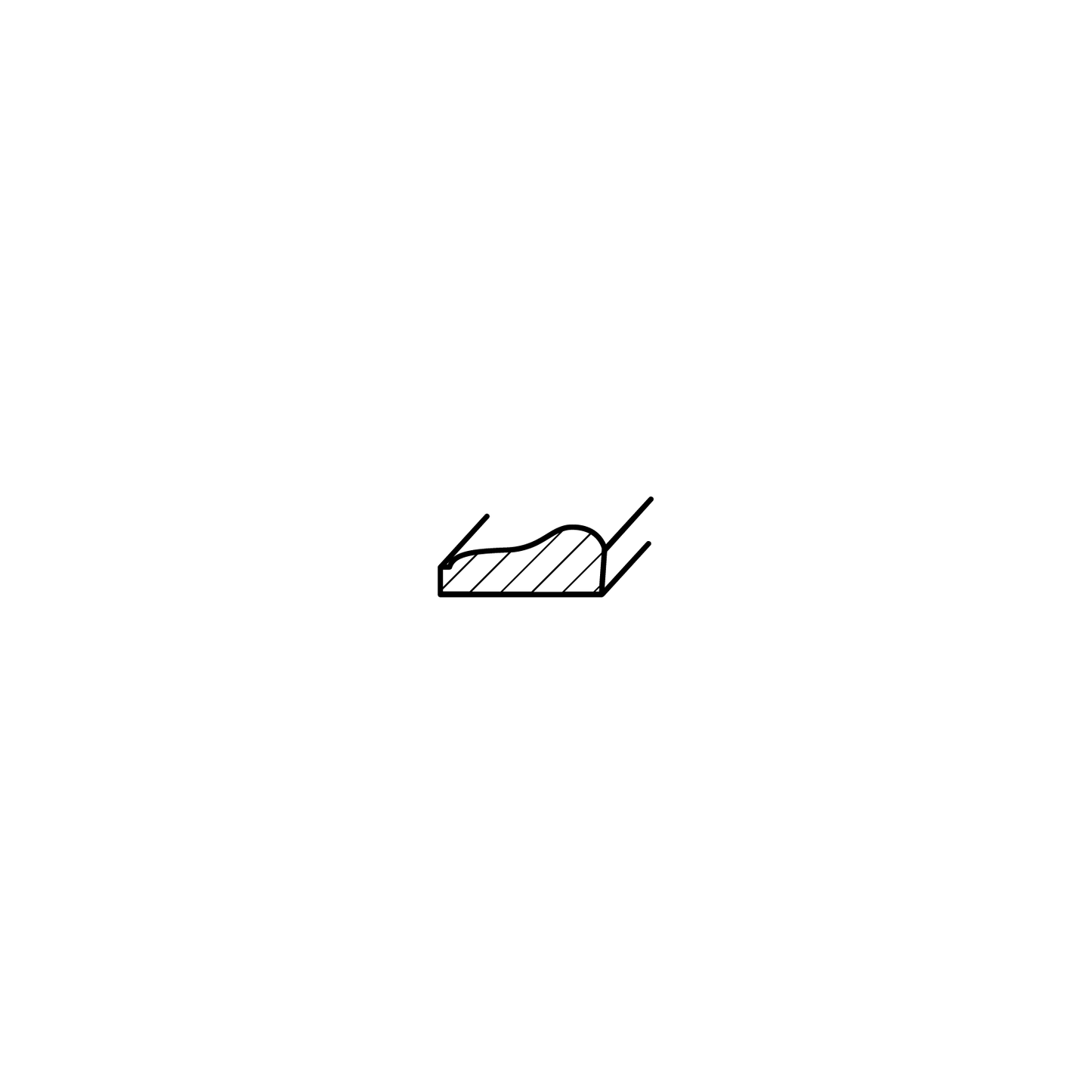 Dekorlist Furu Nr.3