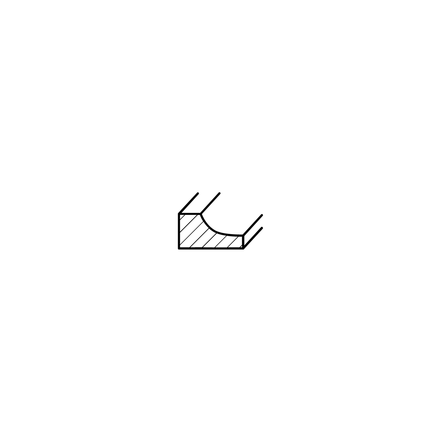 Dekorlist Furu Nr.42